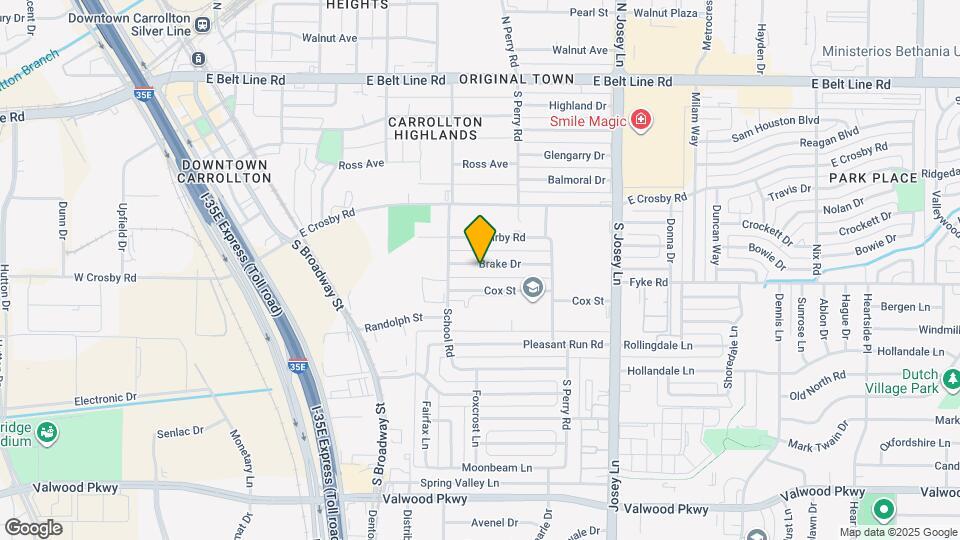 1712 Brake Dr Map and Location Details