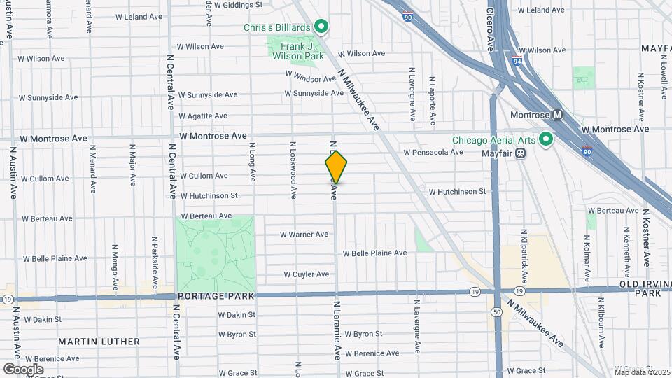 4241 N Laramie Ave, Unit 3 Map and Location Details