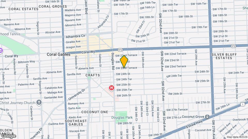 3636 SW 23rd Terrace Map and Location Details