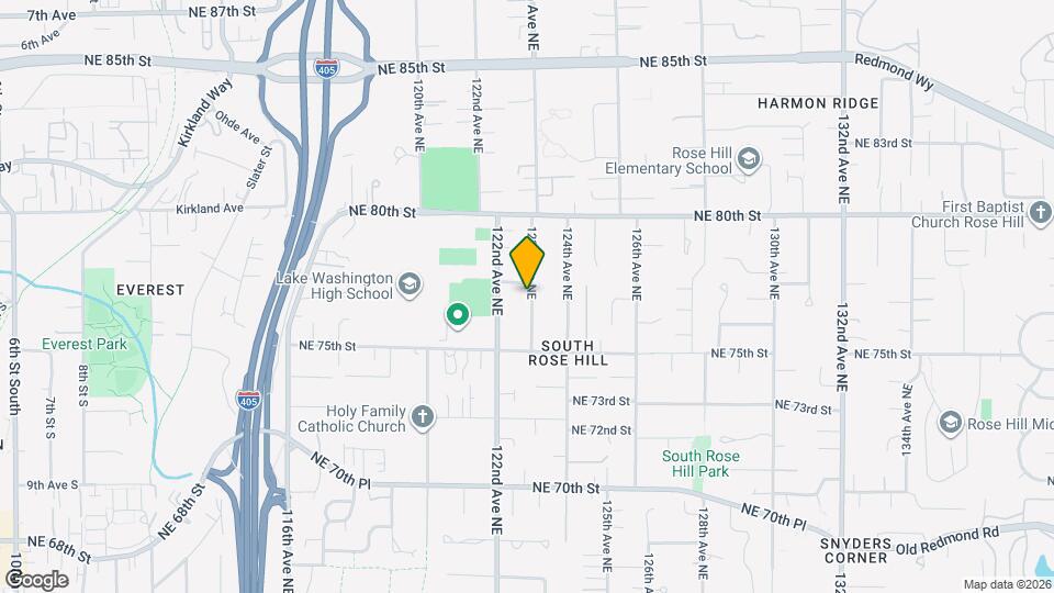 7553 123rd Ave NE Map and Location Details