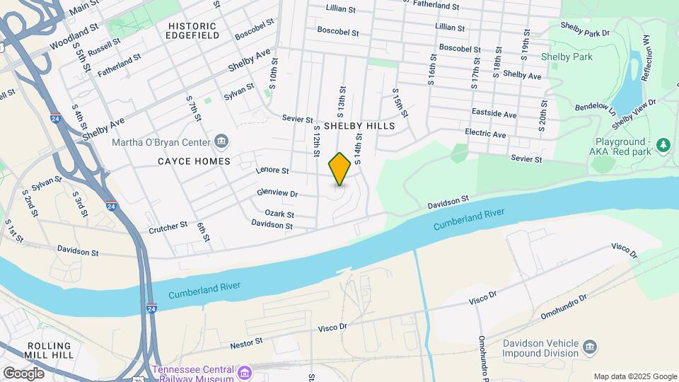 909 S 13th St Map and Location Details