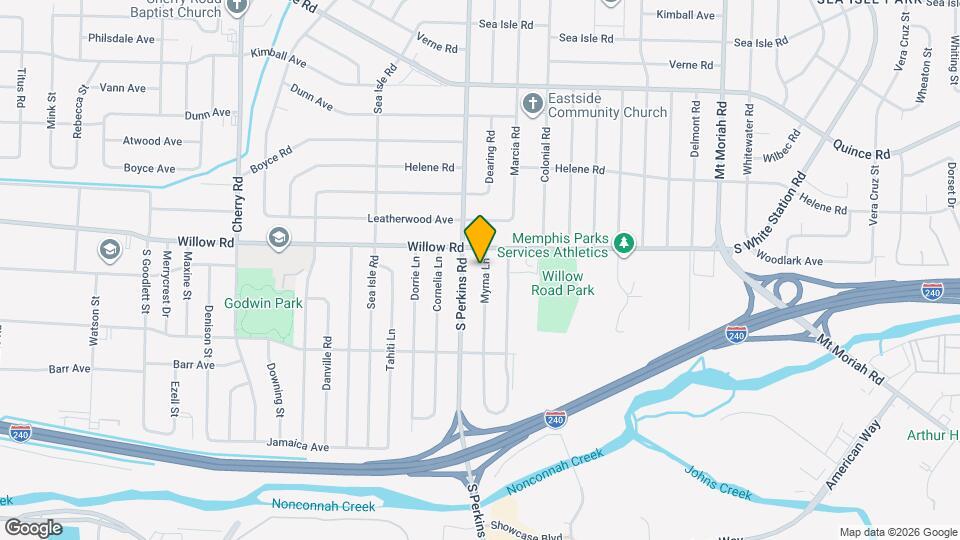 1711 Myrna Ln Map and Location Details