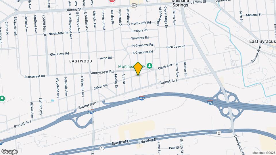 207 Luddington St Map and Location Details