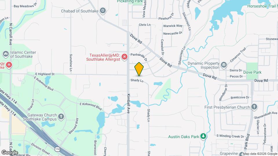 2949 Mesa Verde Trail Map and Location Details
