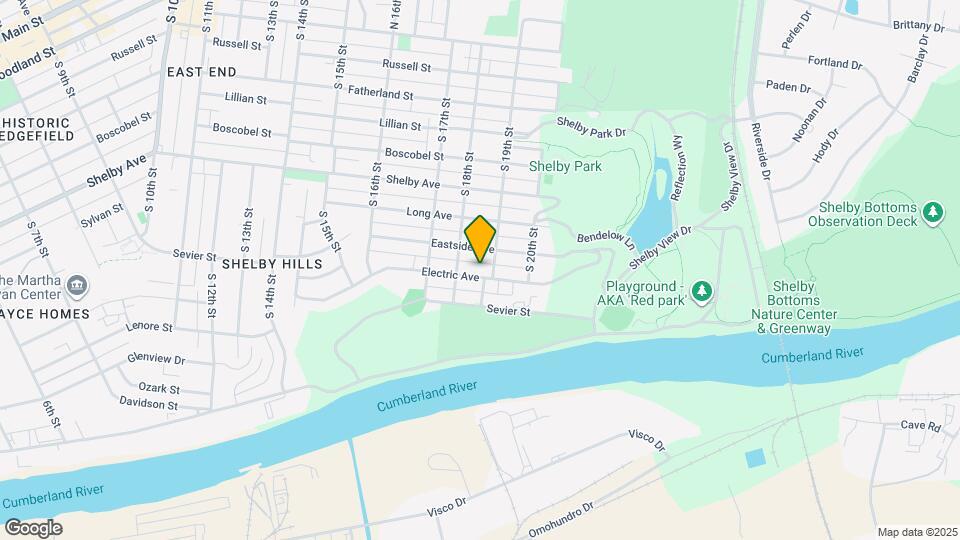 1811 Electric Ave Map and Location Details