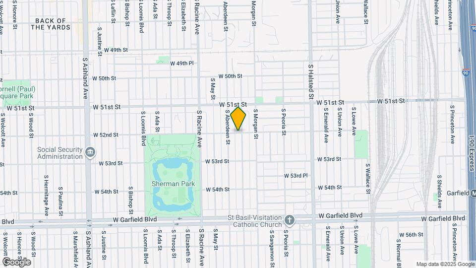 5200 S Carpenter St, Unit 2R Map and Location Details