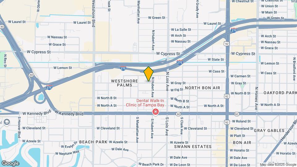 4324 W Gray St Map and Location Details
