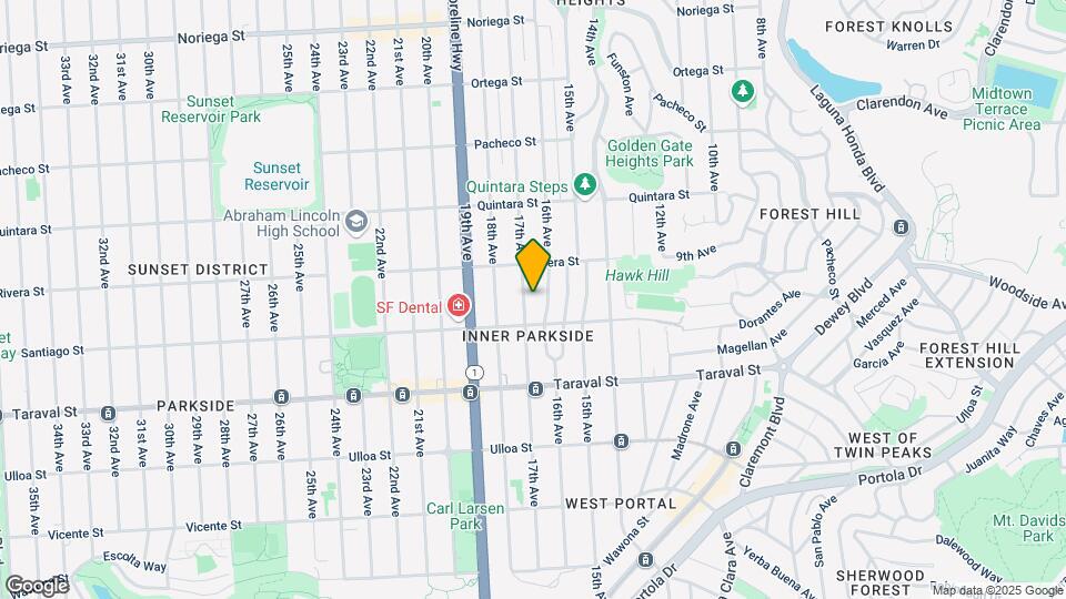2262 17th Ave, Unit A Mapa y Detalles de la Ubicación