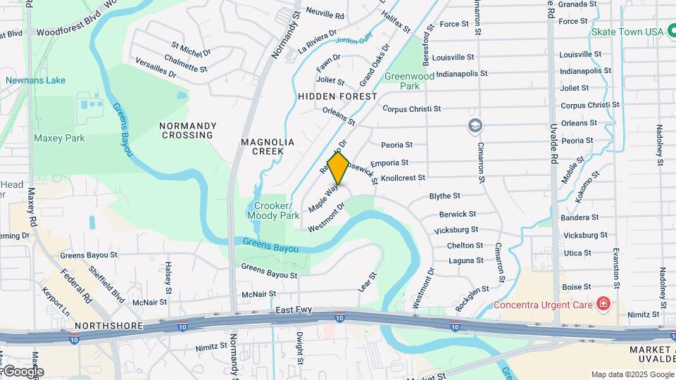 618 Maple Way Map and Location Details