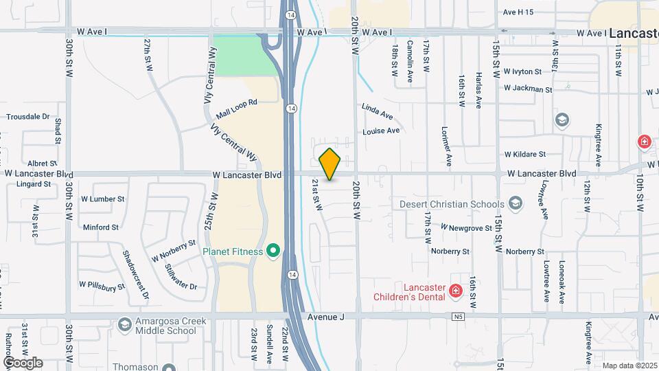 2047 W Lingard St Map and Location Details
