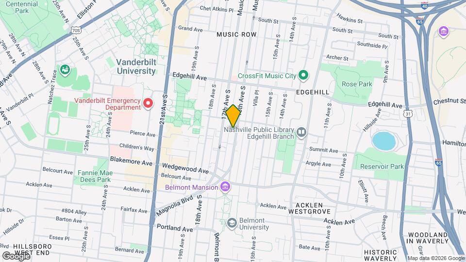 1315 16th Ave S Map and Location Details