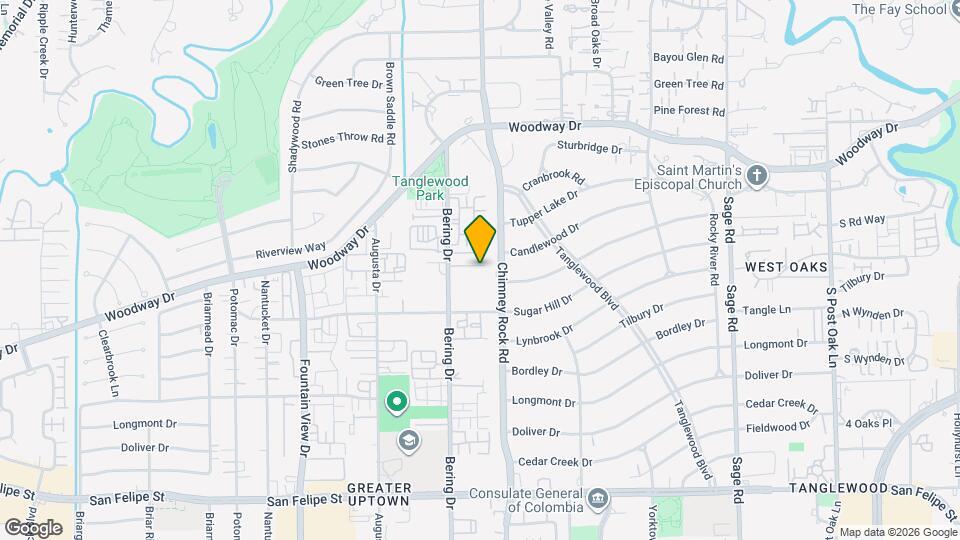 763 Bering Dr Map and Location Details