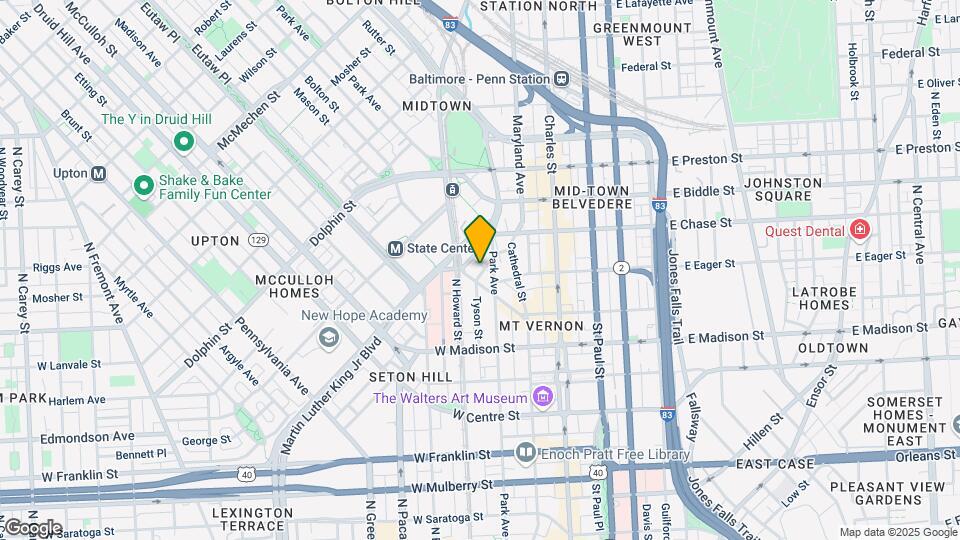 906 Tyson St Mapa y Detalles de la Ubicación