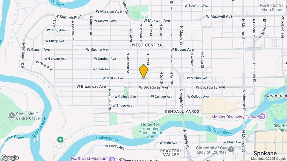 1913 W Mallon Ave Map and Location Details