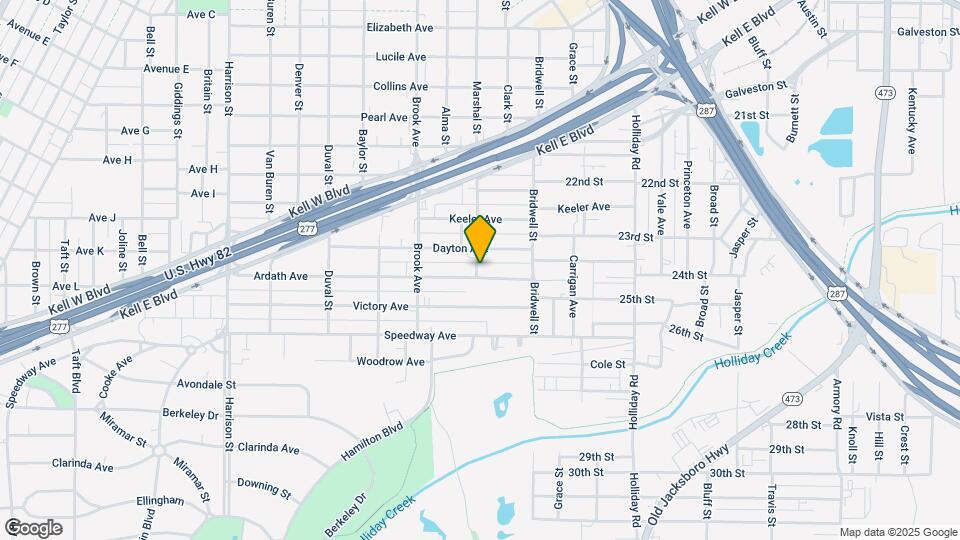 1650 Ardath Ave Mapa y Detalles de la Ubicación