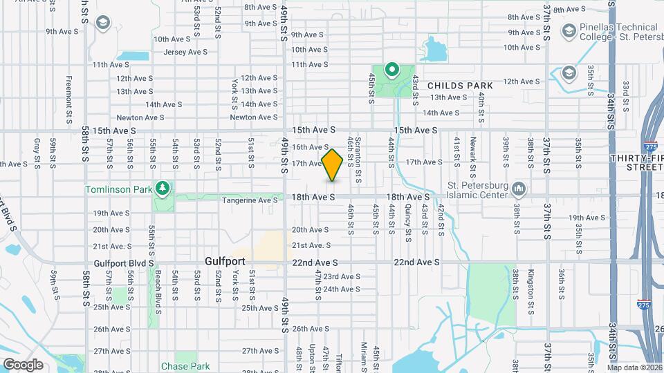 1773 Tifton Terrace S Map and Location Details