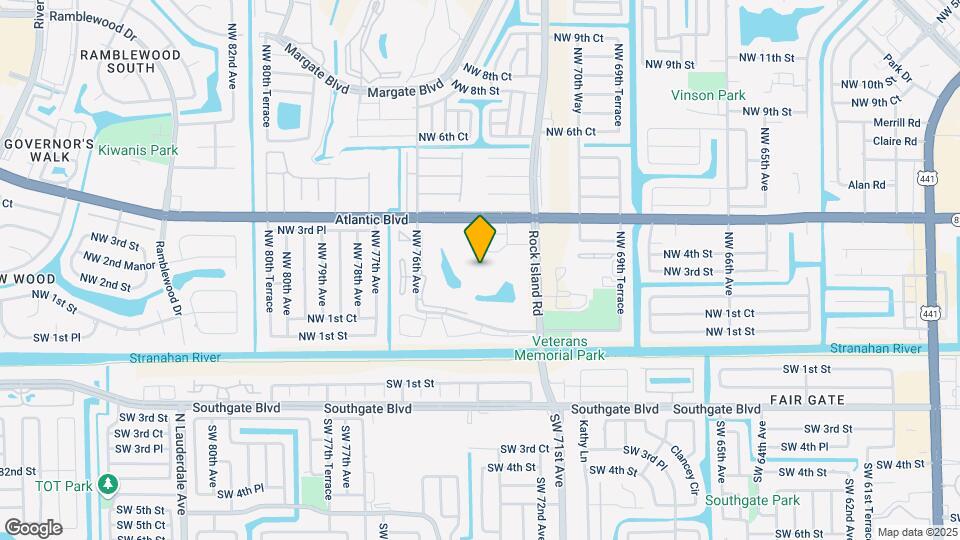 7300 Lake Cir Dr Map and Location Details