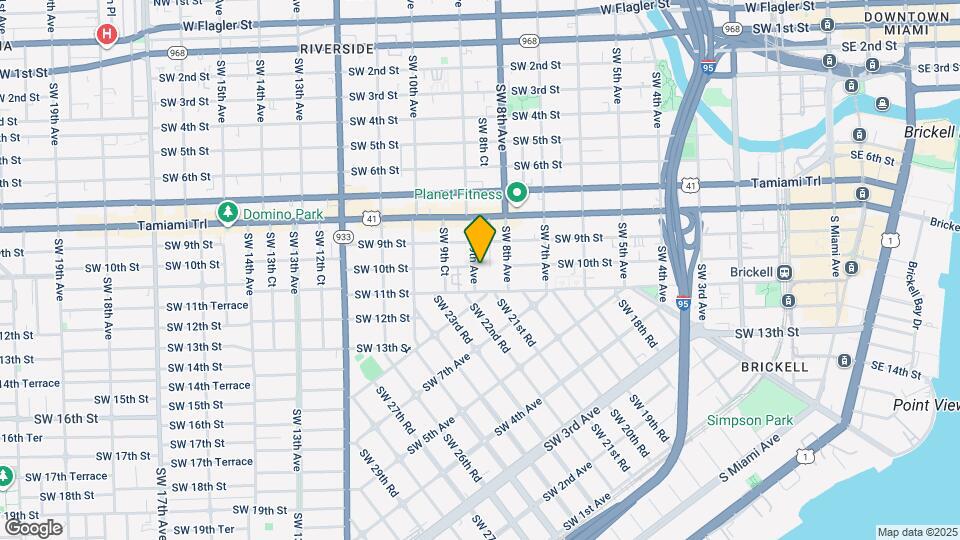 1013 SW 9th Ave Map and Location Details