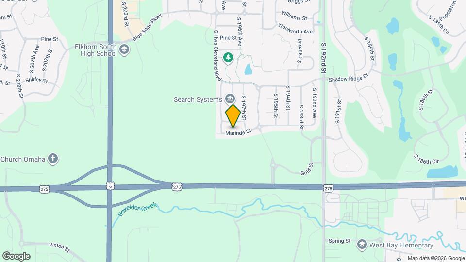 19724 Marinda St Map and Location Details