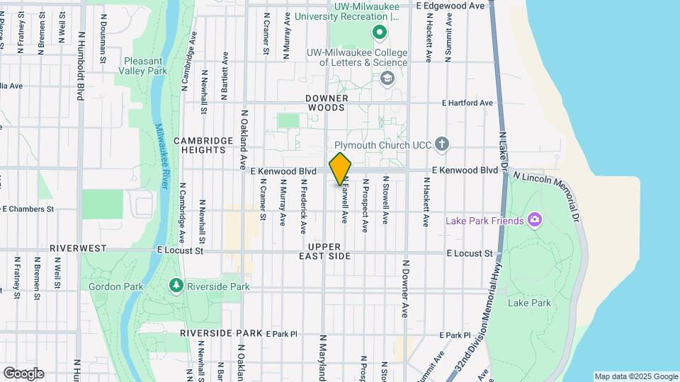 3041 N Farwell Ave Mapa y Detalles de la Ubicación