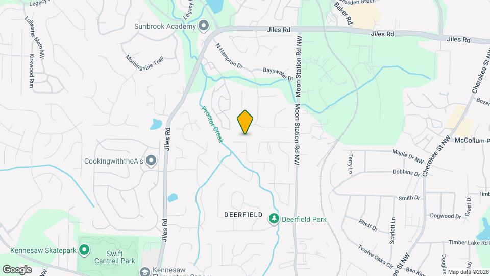2100 Winsburg Dr Map and Location Details