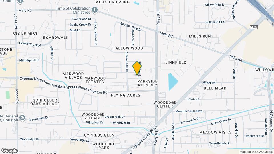 9822 Fernstone Ln Map and Location Details