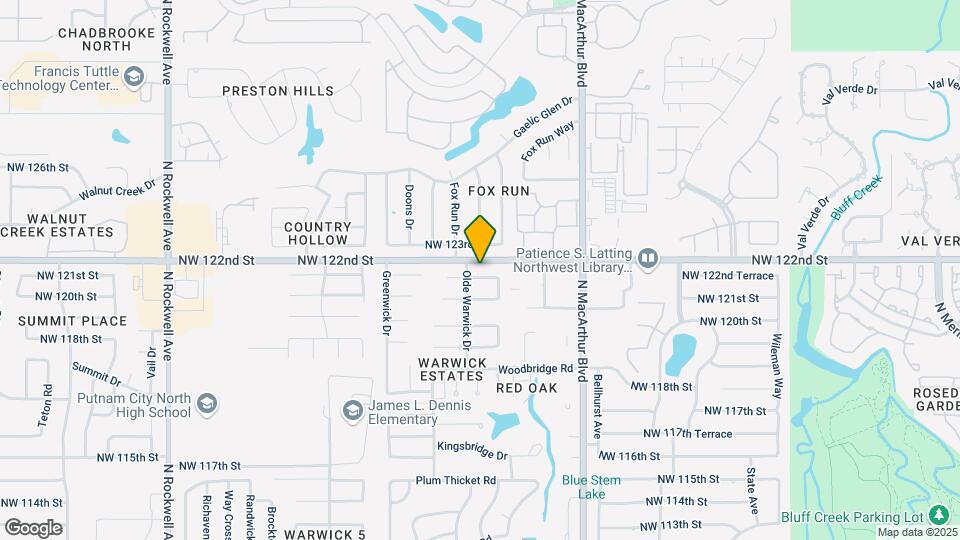 6117 Winfield Dr Map and Location Details