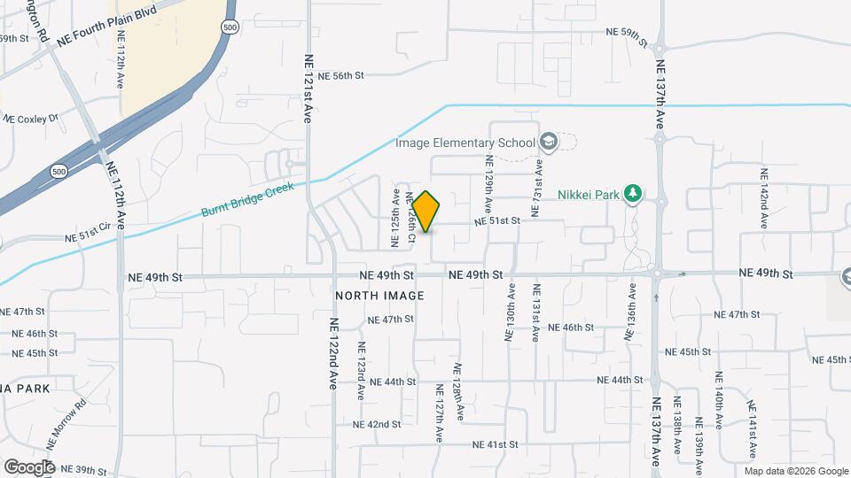 5028 NE 126th Ave Mapa y Detalles de la Ubicación