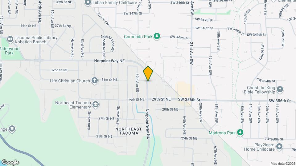 243 Norpoint Way NE Map and Location Details