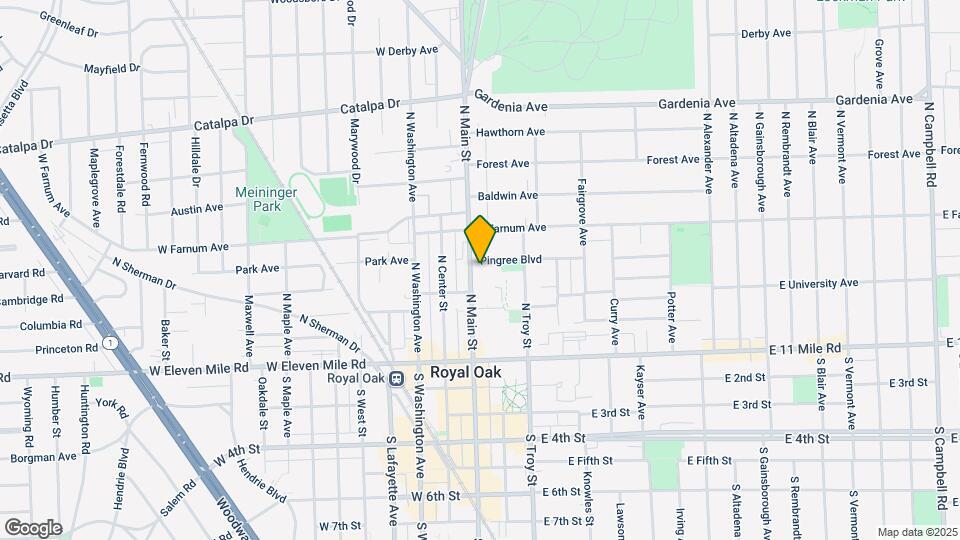 ICON on Main - Royal Oak, MI Mapa y Detalles de la Ubicación