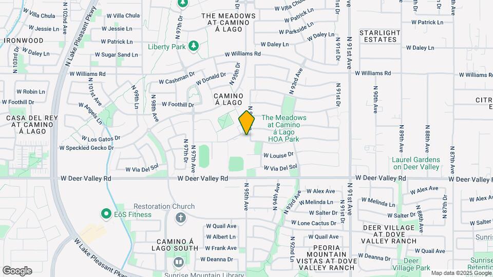 22114 N 94th Ln Map and Location Details