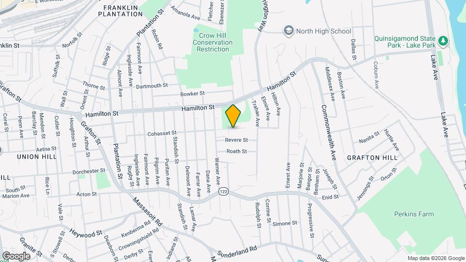 198 Cohasset St Map and Location Details