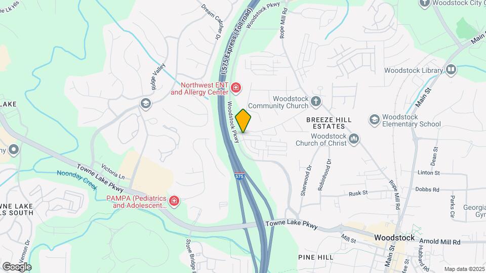 811 Atkins Ln Map and Location Details