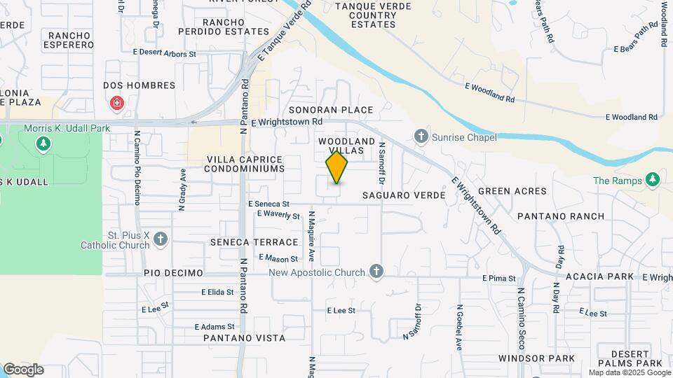 2091 N Bitter Cherry Dr Mapa y Detalles de la Ubicación
