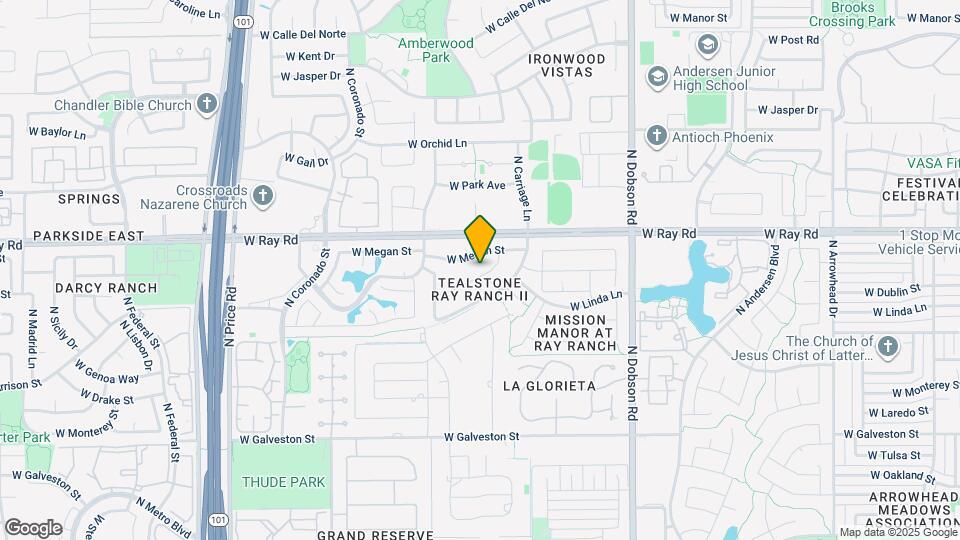 2376 W Shannon St Map and Location Details