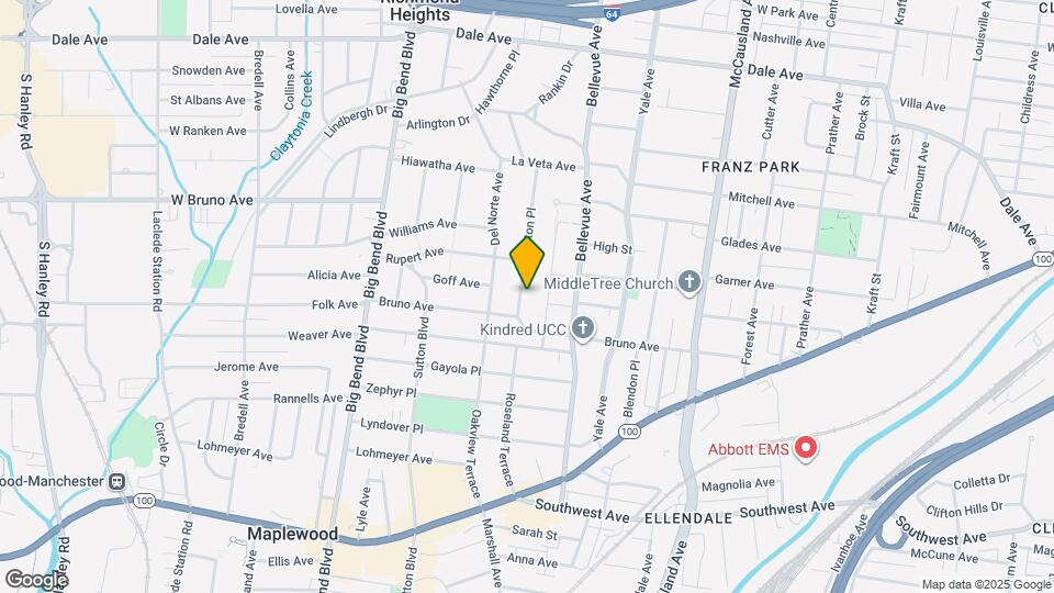 2140 Princeton Pl Map and Location Details