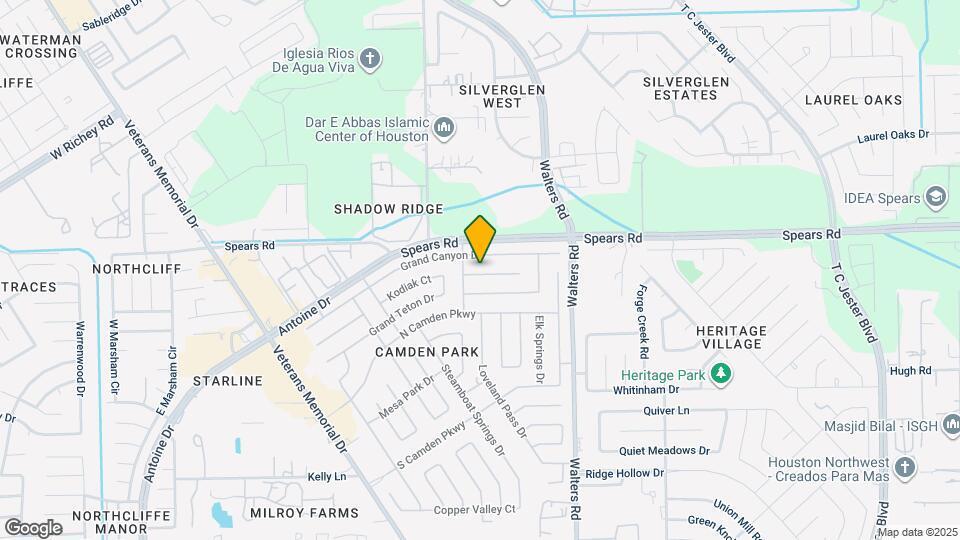 2715 Spring Canyon Ct Map and Location Details
