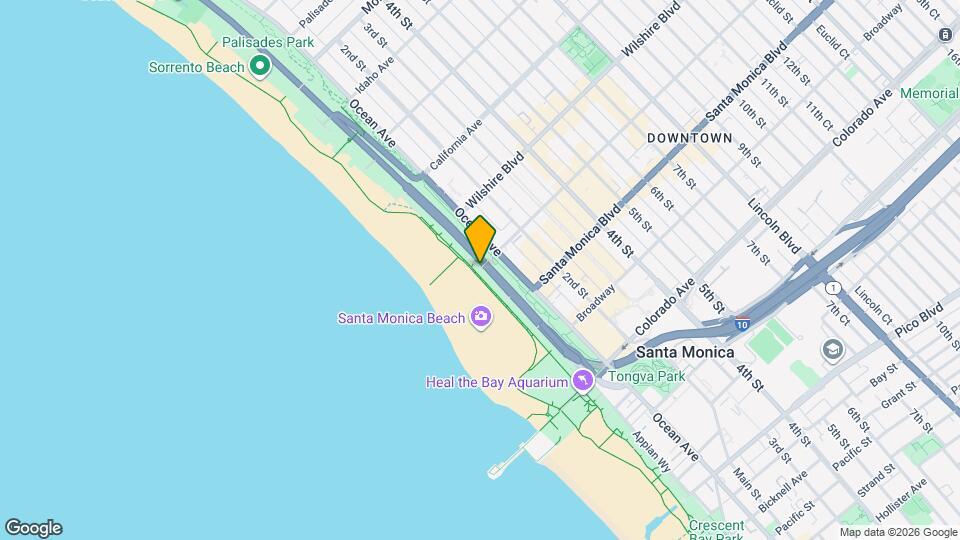 1267 Palisades Beach Rd Map and Location Details