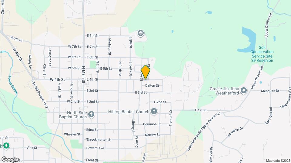 604 E 4th St Map and Location Details