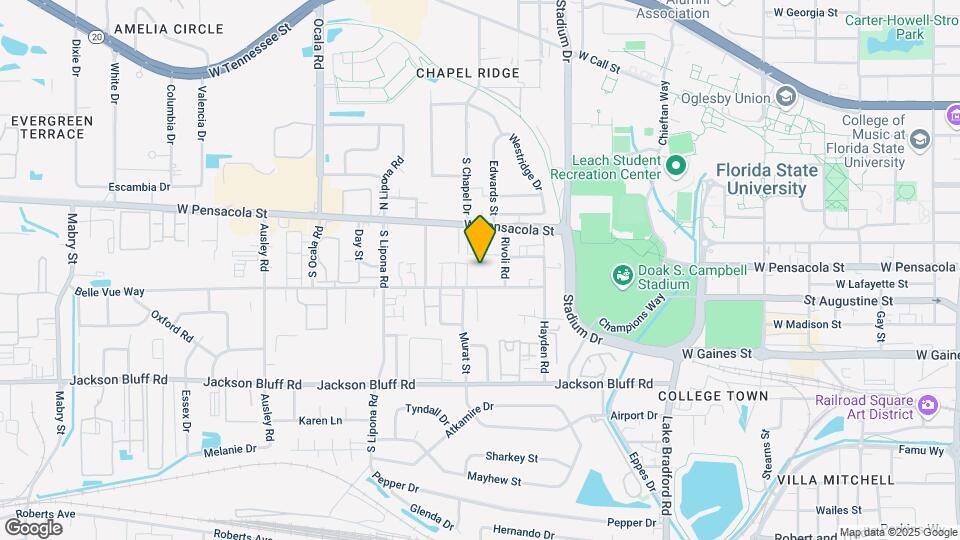 1716 Belle Vue Way Map and Location Details
