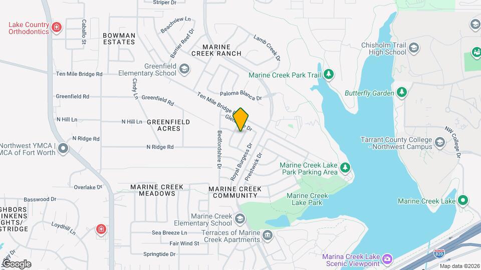 5225 Newcastle Ln Map and Location Details