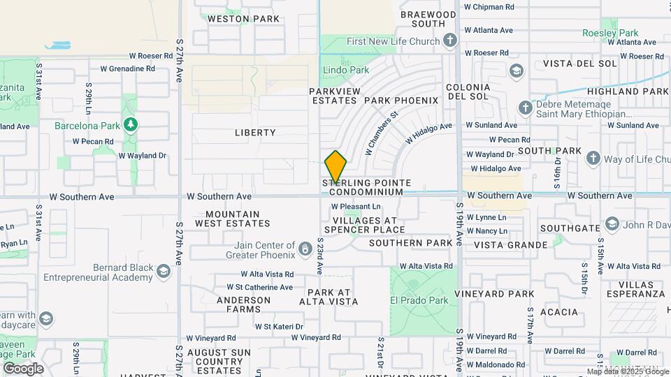 2254 W Southern Ave Map and Location Details
