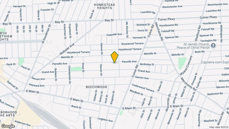 413 Parsells Ave Mapa y Detalles de la Ubicación