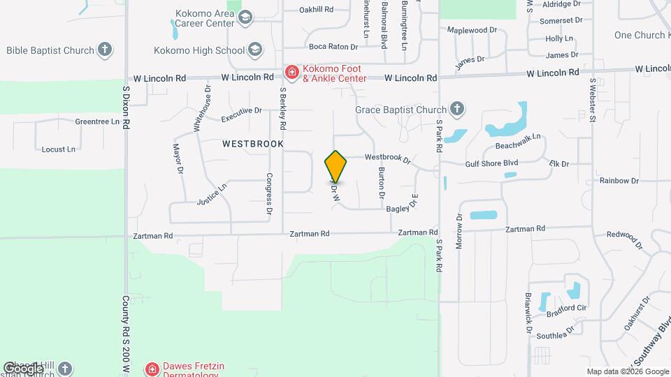 2922 Bagley Dr W Map and Location Details