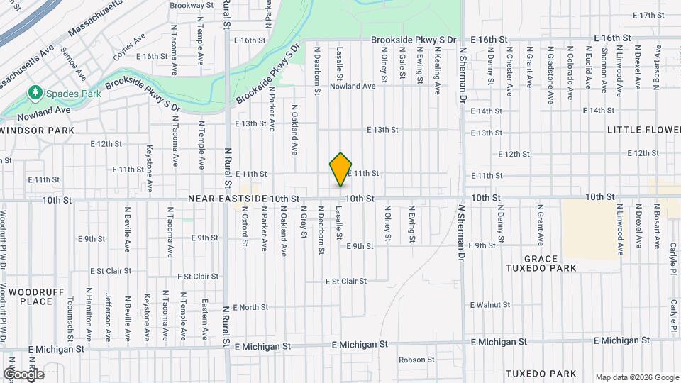 1011 Lasalle St Map and Location Details