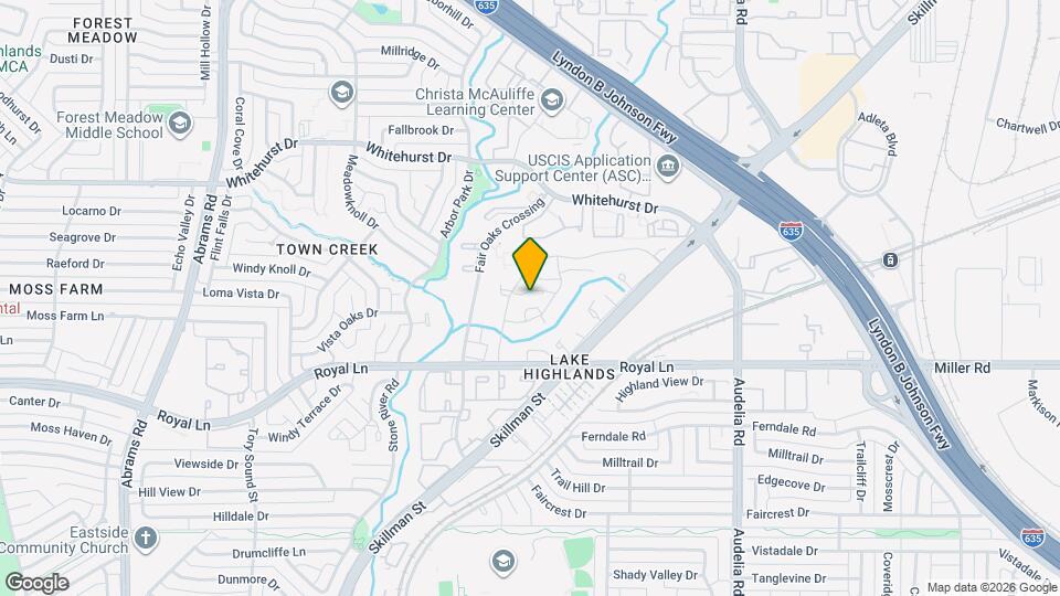 8418 Towneship Ln Map and Location Details