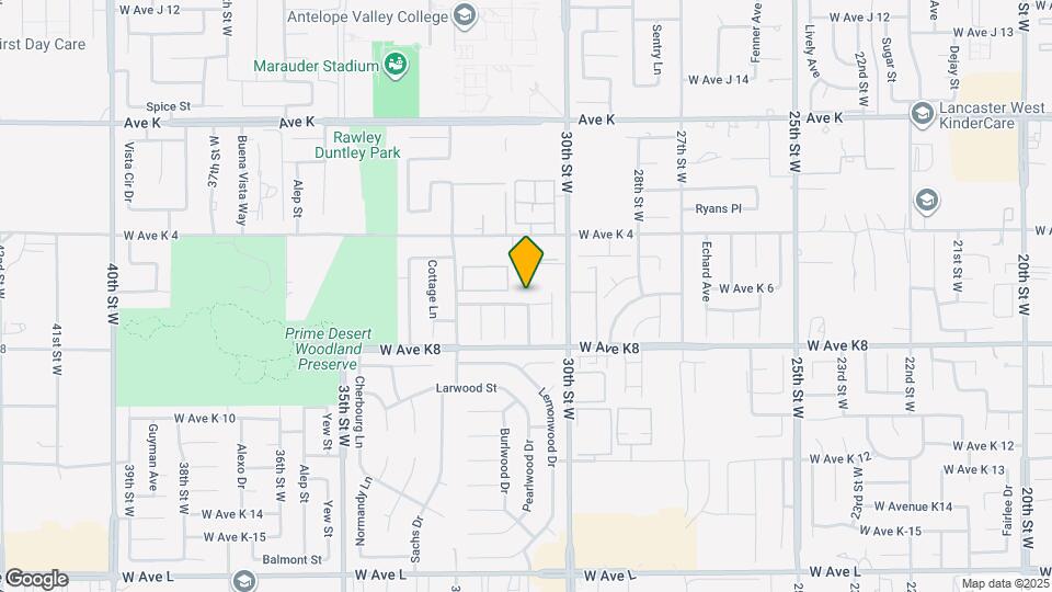 3045 Brentwood Ave Map and Location Details