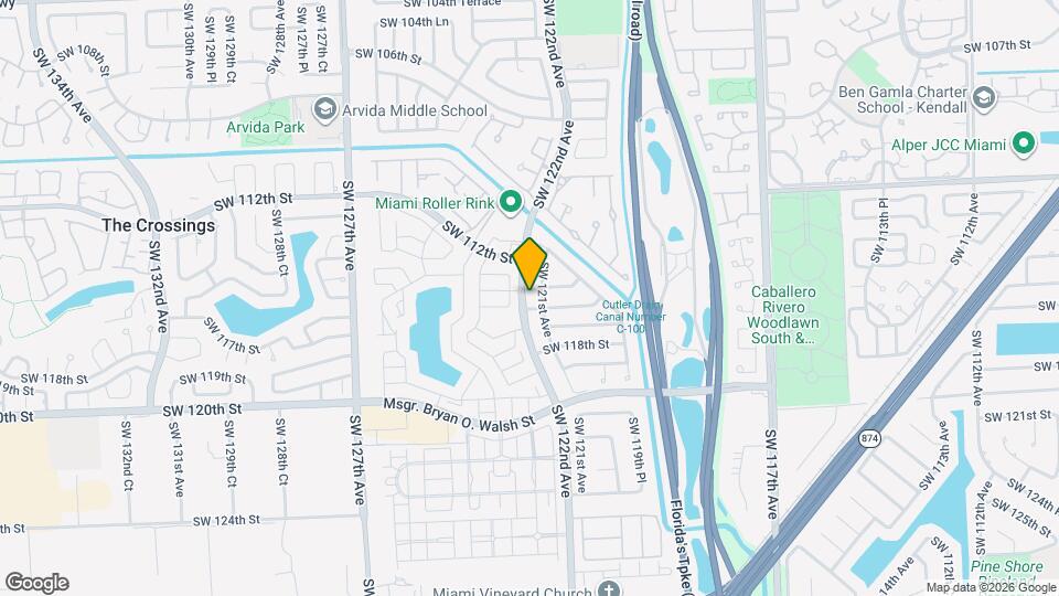 11611 SW 122nd Ave Map and Location Details