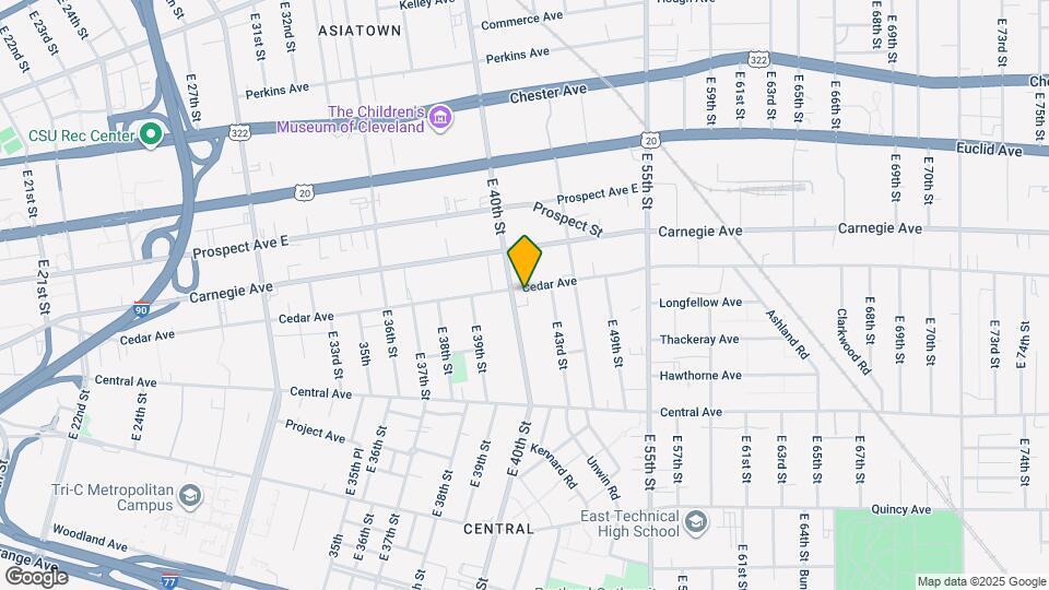 4072 Cedar Ave Mapa y Detalles de la Ubicación