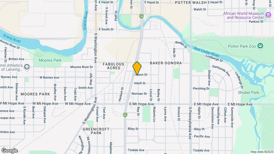 512 Avon St Map and Location Details